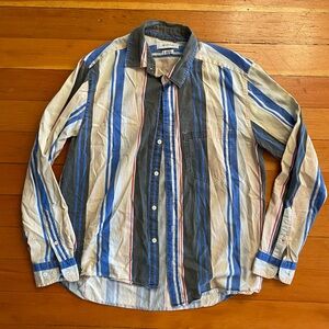Urban Outfitters Vintage Striped Button Up - Men’s Small